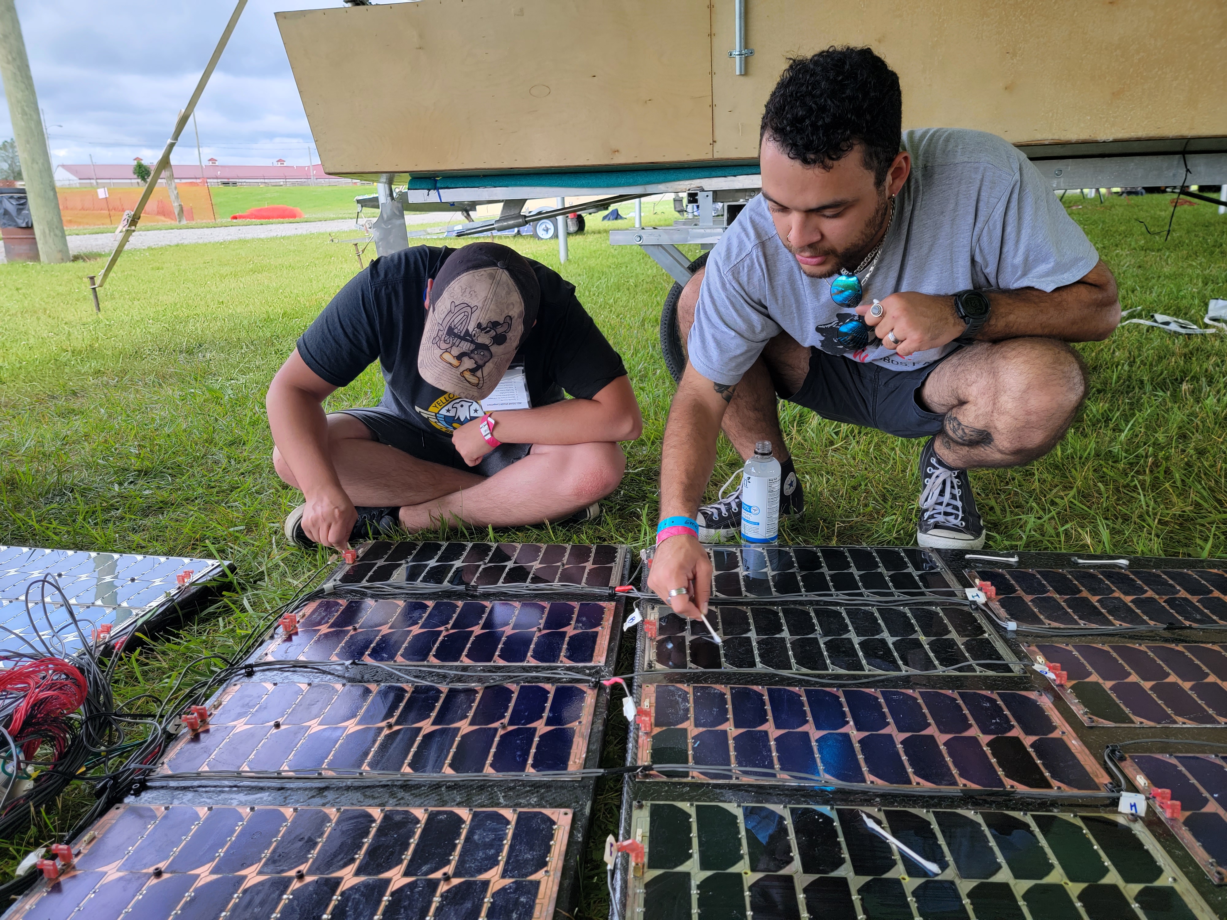 Solar Panel Close Up